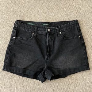 Wild Fable black denim shorts